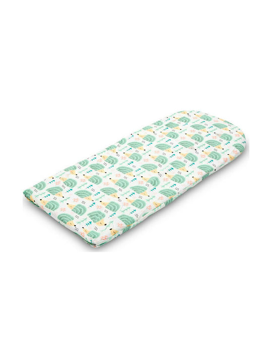 Sensillo Baby Nest Pillow Nest Velvet Mint 90x50εκ.