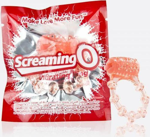 Screaming O Vibrating Ring Δαχτυλίδι Πέους Πορτοκαλί