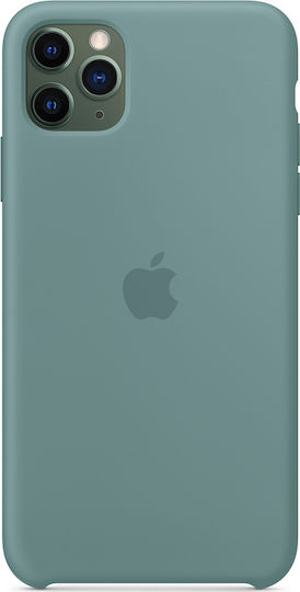 Apple Silicone Case Back Cover Σιλικόνης Πράσινο (iPhone 11 Pro Max)