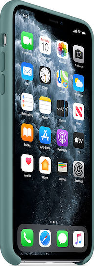 Apple Silicone Case Back Cover Σιλικόνης Πράσινο (iPhone 11 Pro Max)