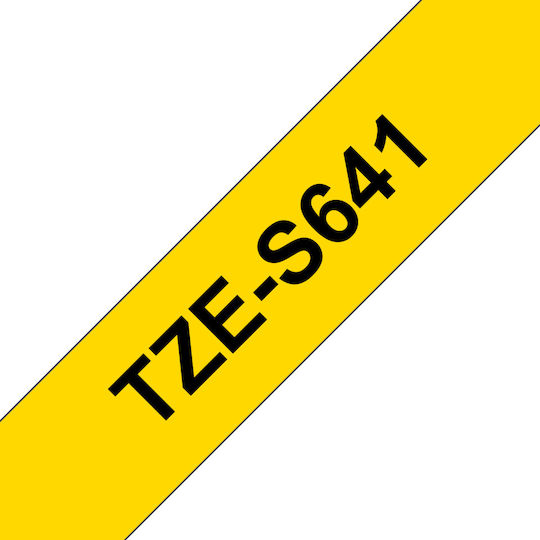 Brother Bandă Pentru Etichetări 8m x 18mm Galben Culoare Full Face Serie Compatibilă Brother TZe/TZ