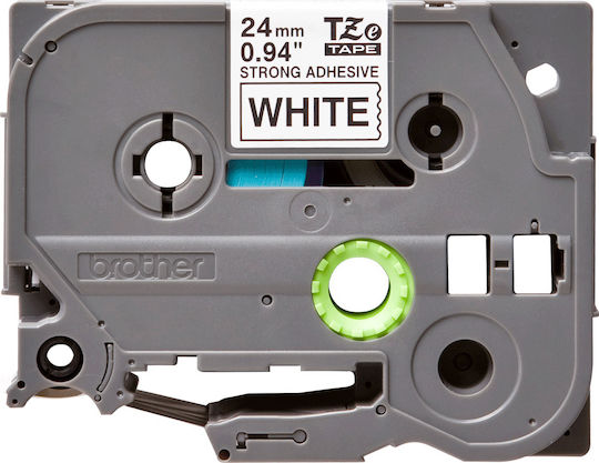 Brother Label Maker Tape 8m x 24mm In Black Colour Compatible With Brother TZe/TZ