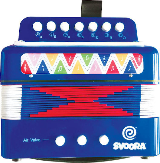 Svoora Acordeon Albastru Pentru 5+ Ani