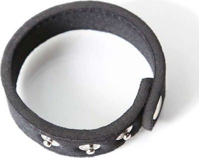 Perfect Fit Brand Neoprene Snap Cock Ring Black