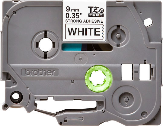 Brother Label Maker Tape 8m x 9mm in White Colour Compatible with Brother TZe/TZ