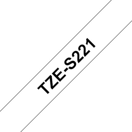 Brother Label Maker Tape 8m x 9mm in White Colour Compatible with Brother TZe/TZ