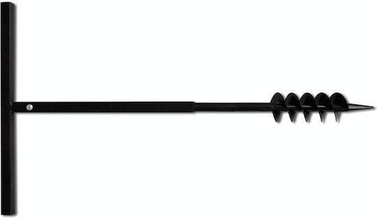 vidaXL Hand Drill with Handle 80mm and Steel Extension Tube 13m