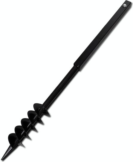 vidaXL Hand Drill with Handle 80mm and Steel Extension Tube 13m