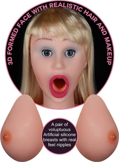 Lovetoy Păpușă De Dragoste Super Love Din Silicon Fundul / Gura / Vagin LV153002