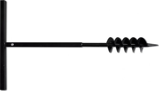 vidaXL Hand Drill with Handle 100mm and Extension Tube 13m Steel 270521