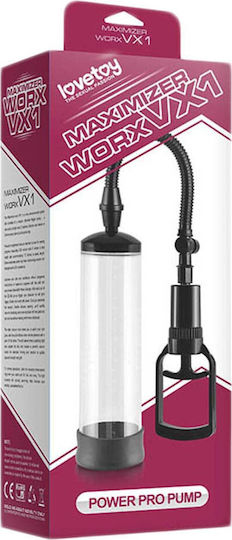 Lovetoy Maximizer Worx VX1-Power Pro Pump Пенис помпа Черен 361016-01