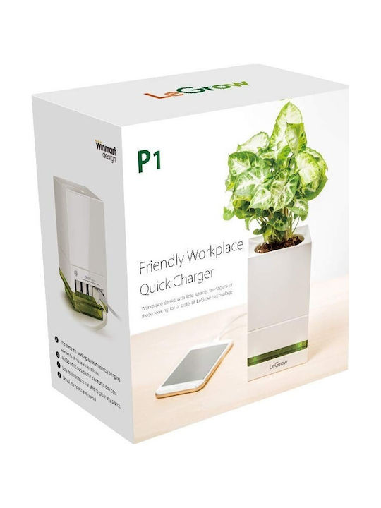 Allocacoc LeGrow TGP Self-watering Pot Plastic