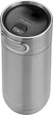 Contigo Luxe Autoseal Thermos Glass Silver 470ml