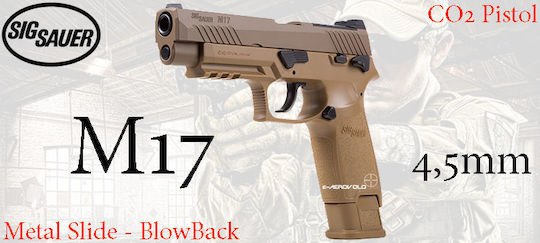 SigSauer CO2 Blowback Air Pistol P320 M17 4.5mm