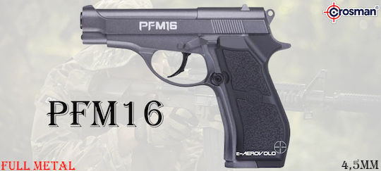 Crosman Αεροβόλο Πιστόλι CO2 PFM16 Full Metal Μεταλλικό 4.5mm