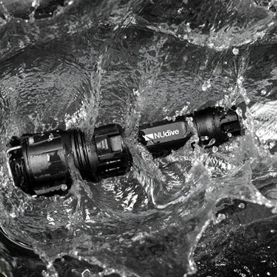 Alpin DV-01R Diving Safety Light Rechargeable LED with Brightness 1000 Lumens for Maximum Depth up to 100 meters