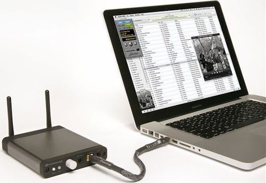 Audioengine D2 Premium 24-bit Wireless DAC με Είσοδο USB Μαύρο