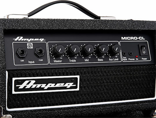 Ampeg MicroCL Combo Ενισχυτής Ηλεκτρικού Μπάσου 2 x 10" 100W Μαύρος