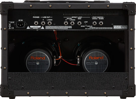 Roland JC-22 Jazz Chorus 30w Combo Amplifier for Electric Guitar 2 x 6.5" 30W Black