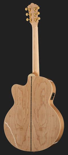 Harley Benton Ηλεκτροακουστική Κιθάρα HB Custom Line King Jumbo Cutaway Natural