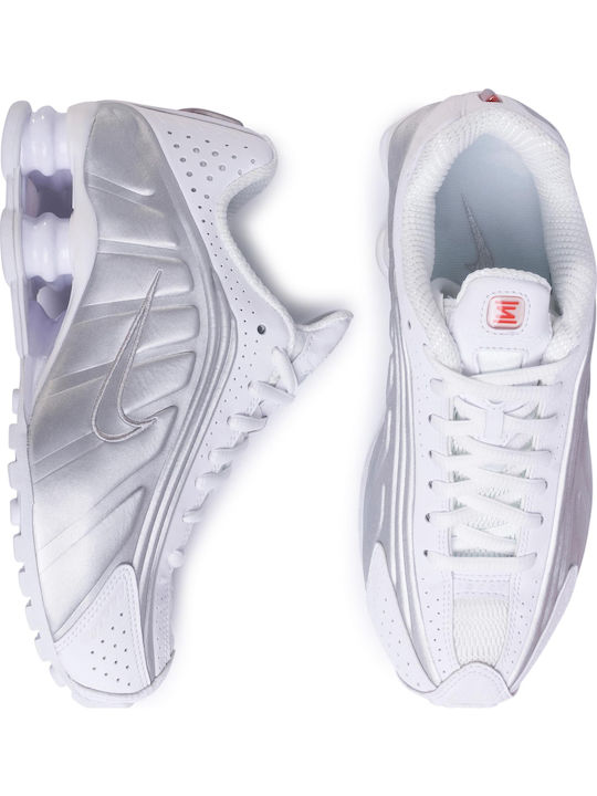 Shox R4 Γυναικεία Sneakers Ασημί