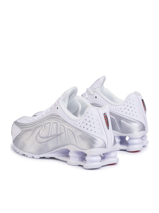 Shox R4 Γυναικεία Sneakers Ασημί