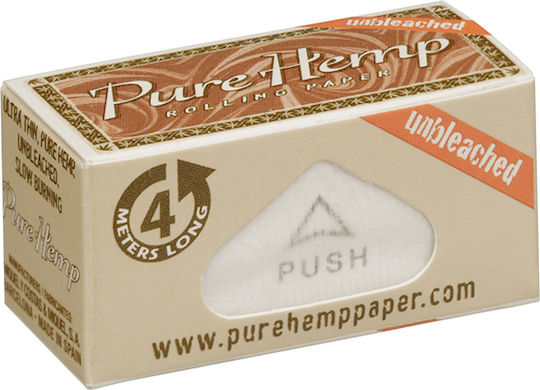 Pure Hemp Unbleached Zigarettenpapierrollen 4m 24Stück