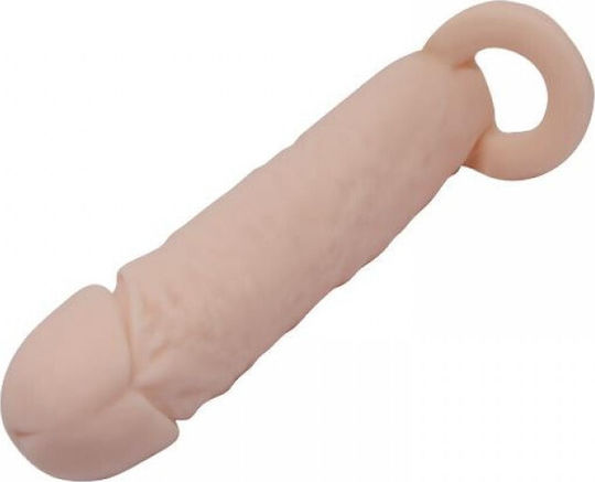 Baile Realistic Penis Sleeve Medium Προέκταση Πέους Flesh 16cm