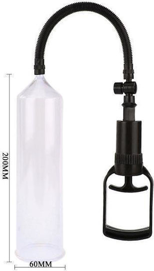 Baile Penis Suction Pump Western Cowboy Penis Pump with Vibration Black