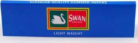 Swan King Size Slim Χαρτάκια Στριφτού Τσιγάρου Slim King Size 32 φύλλα 50τμχ