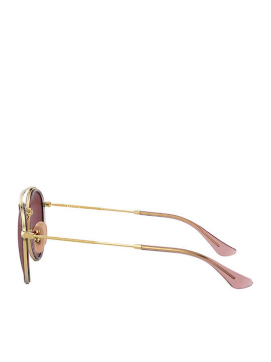 Ray Ban Детски слънчеви очила Златисти RB9647S 281/75