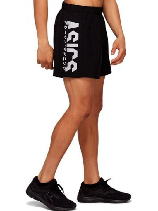 Katakana 5'' Sportliche Herrenshorts Schwarz