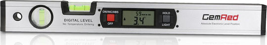 GemRed Dilev 60 Wasserwaage Aluminium Elektronisch 60cm mit 2 Augen