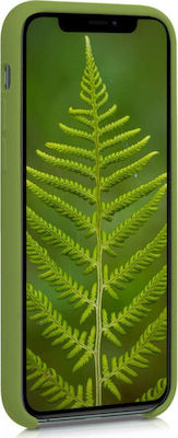 KWmobile Rubber TPU Back Cover Pale Olive Green (iPhone 11 Pro)