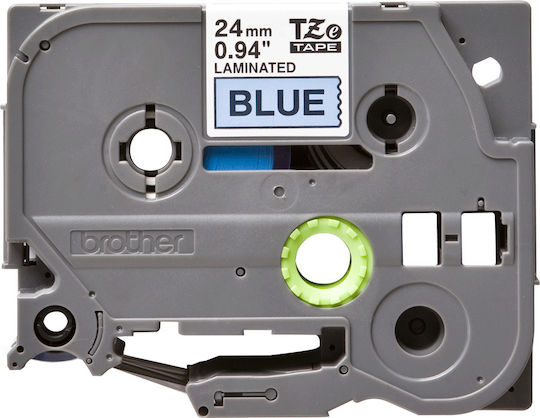 Brother Etikettendrucker-Band 8m x 24mm in Blauer Farbe Kompatibel mit Brother TZe/TZ