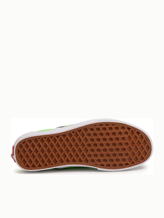 Neon Classic Πάνινα Ανδρικά Slip-On Πράσινα
