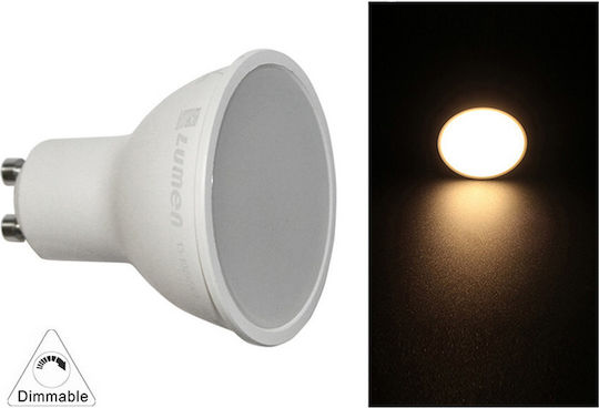 Adeleq LED Bulb 7W for Socket GU10 and Shape MR16 Warm White 600lm Dimmable