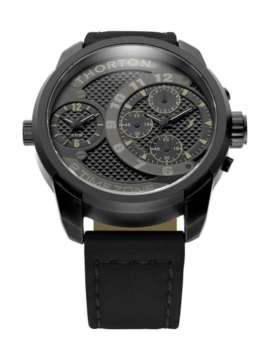 Thorton Uhr mit Lederarmband Thorton Uhr mit Lederarmband