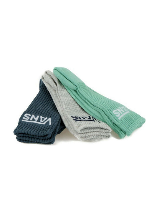 Vans Classic Crew Ανδρικές Κάλτσες Πολύχρωμες 3Pack