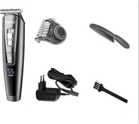 Kemei Rechargeable Hair Clipper Gray KM-1628