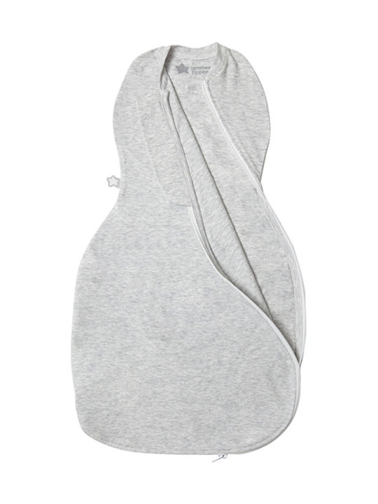Grobag Καλοκαιρινός Υπνόσακος Easy Swaddle 1 tog Grey Marl 491299