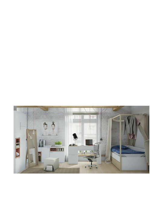 4 You Kinderbett - Sofa Einzeln für Matratze 90x200cm