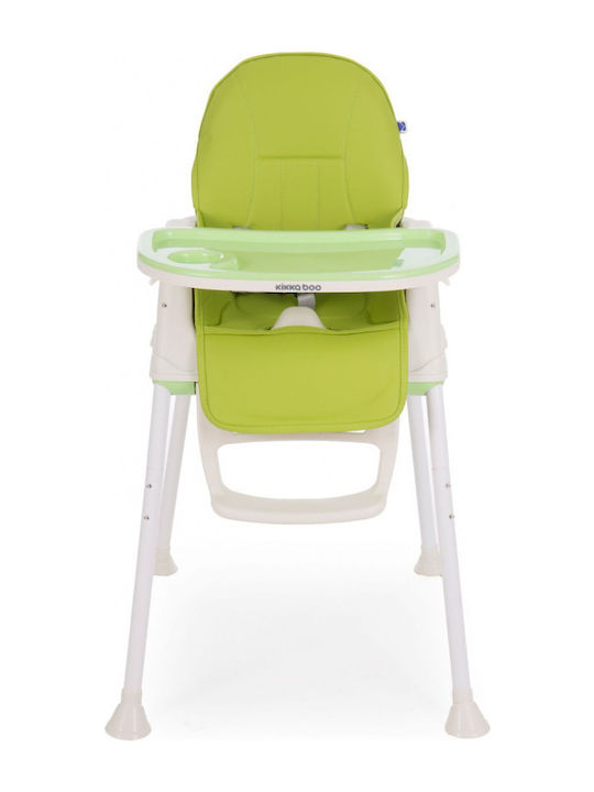 Kikka Boo Creamy Baby Highchair 3 in 1 Green