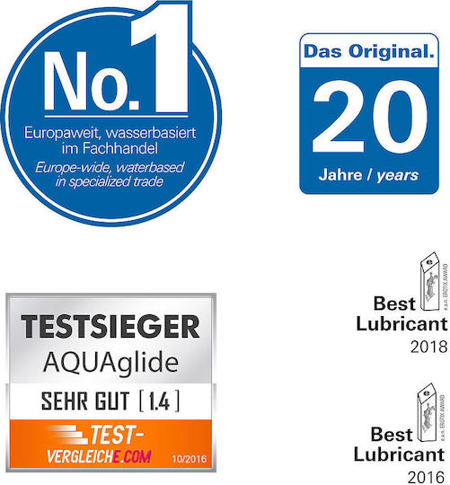 JoyDivision AquaGlide Λιπαντικό Gel Strawberry 100ml