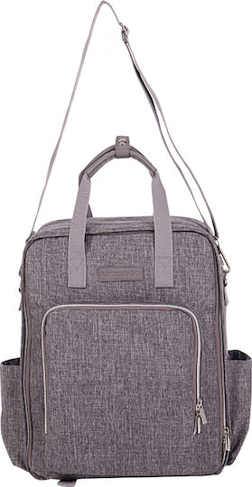 Kikka Boo Shoulder/Hand Diaper Bag Ivy Light Grey