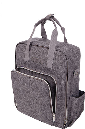Kikka Boo Shoulder/Hand Diaper Bag Ivy Light Grey