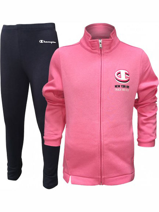 Champion Kinder Sweatpants Set - Jogginganzug Rosa 2Stück