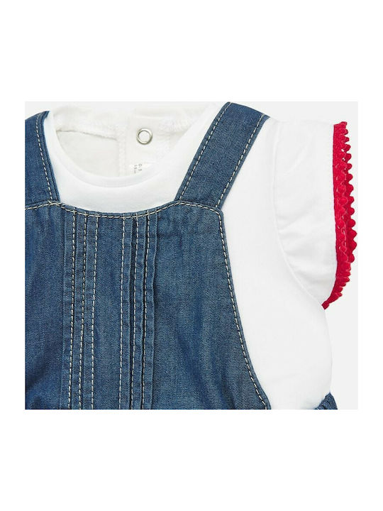 Mayoral Babystrampler Kurzärmelig Blau