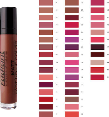 Radiant Matt Lasting Lip Color SPF15 Lang anhaltend Flüssig Lippenstift Matt