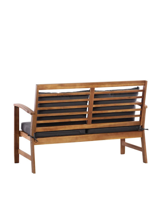 Garten- und Outdoor-Möbelsets 4 Stück Akazie mit Kissen
